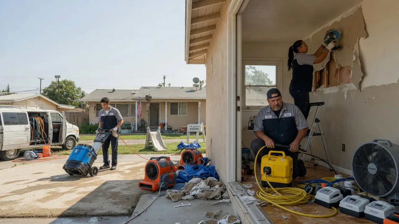 Water Damage Restoration in Keyes, CA near me